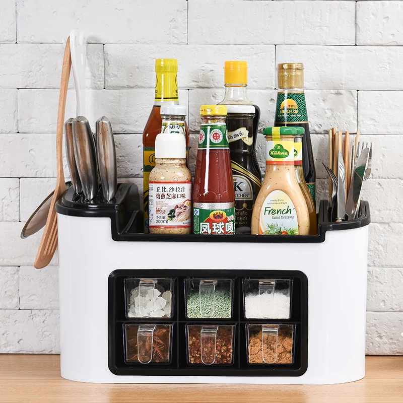 Spice and condiment rack hotsell