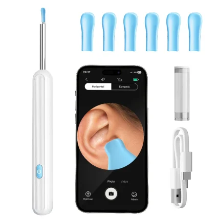 Wireless Ear Wax Cleaner with Camera Safe
